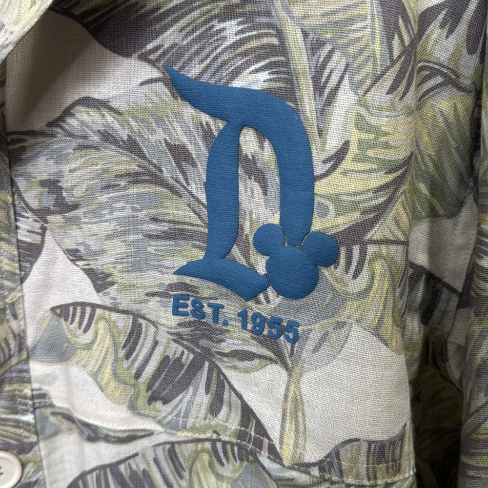 DISNEYLAND RESORT SPIRIT JERSEY MENS TROPICAL PALM LEAF - Picture 5 of 9